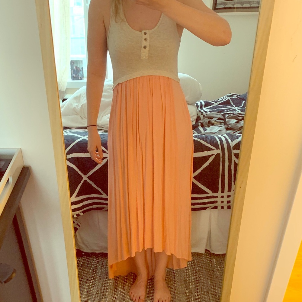 Anthropologie high low dress